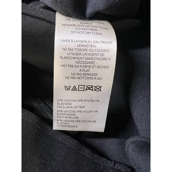 The Colette Cropped Wide-Leg Pants by Maeve: Rhinestone Pocket Edition Size 28 - Picture 6 of 6